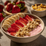 Strawberry Banana Smoothie Bowl