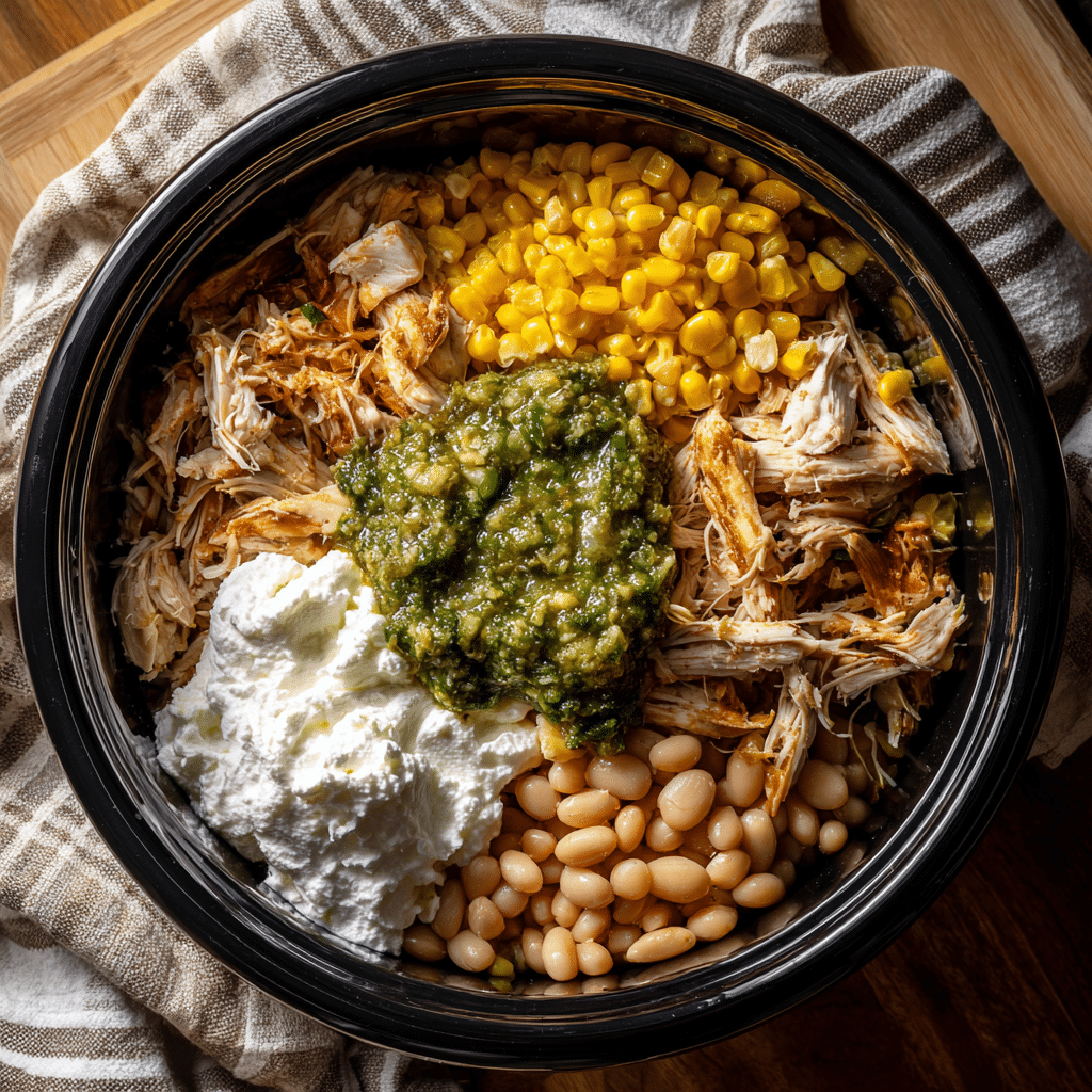 Green Chile Chicken Enchilada Soup