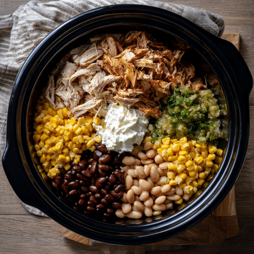 Green Chile Chicken Enchilada Soup