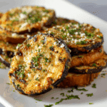Garlic Parmesan Grilled Eggplant