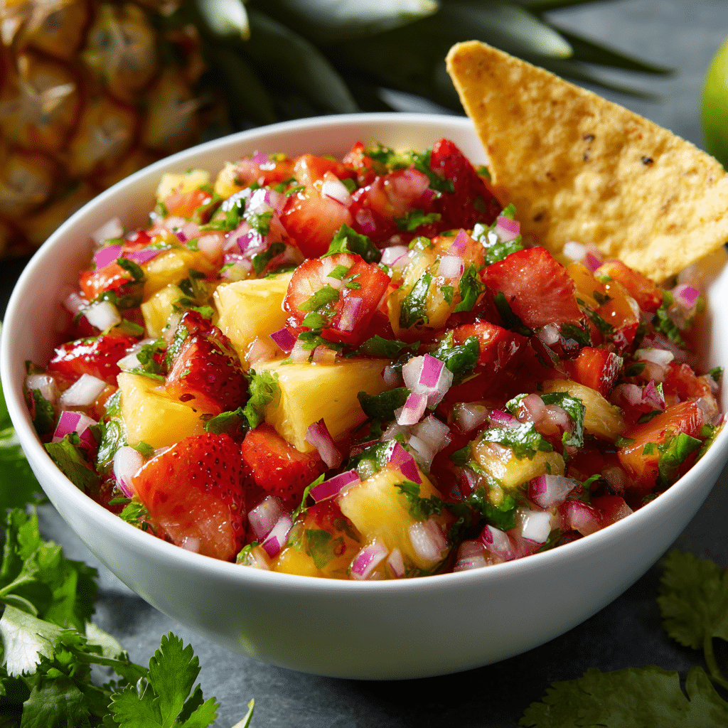 Strawberry Pineapple Salsa