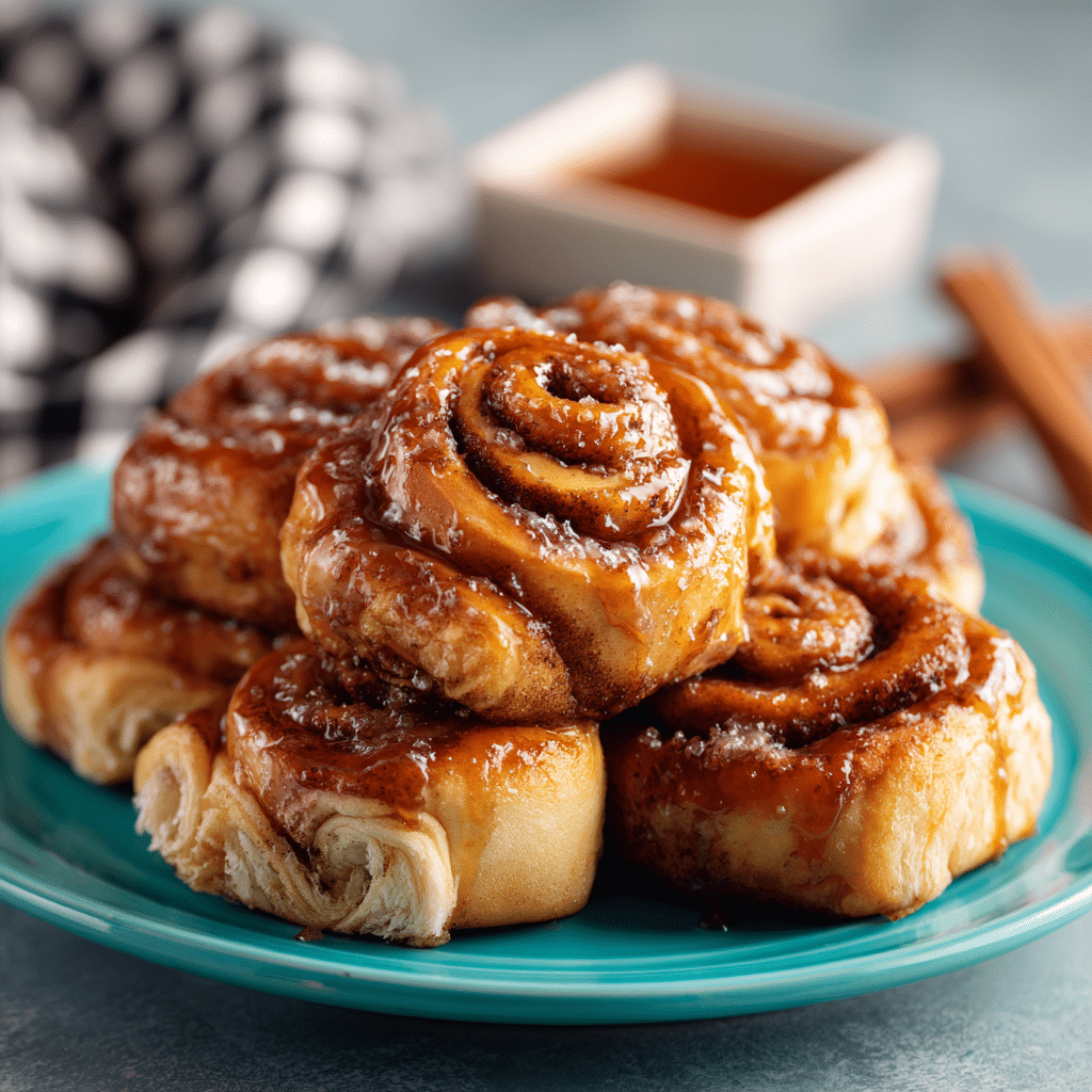 Peach Pie Cruffins