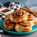 Peach Pie Cruffins