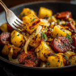 Polish Sausage, Sauerkraut And Potatoes