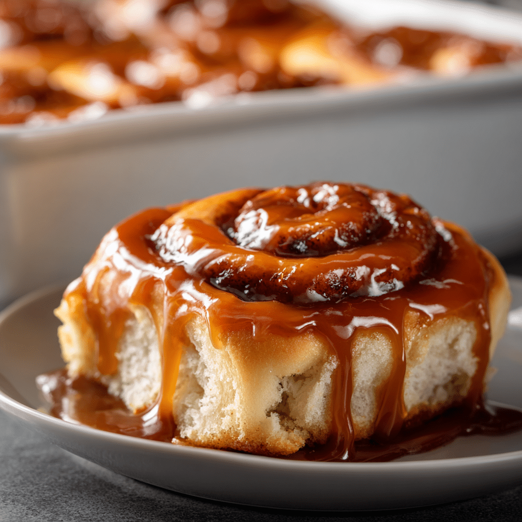 Easy Caramel Cinnamon Rolls