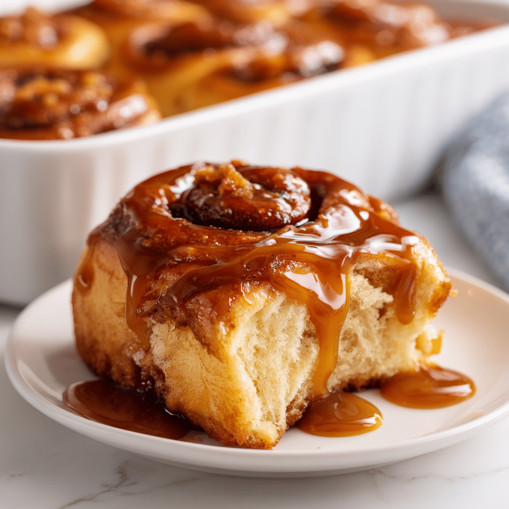 Easy Caramel Cinnamon Rolls