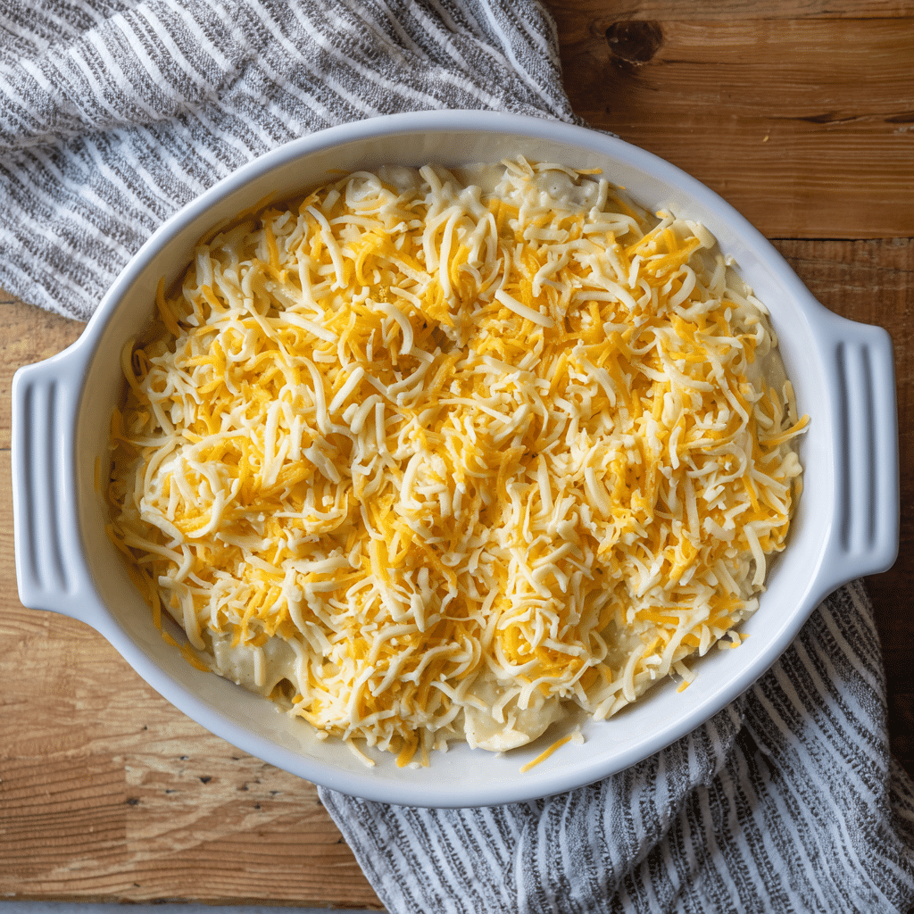 Cheesy Green Chile Rice Casserole
