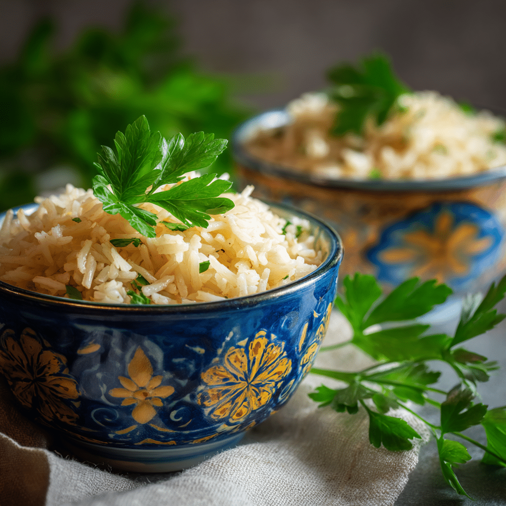 Garlic Parmesan Rice