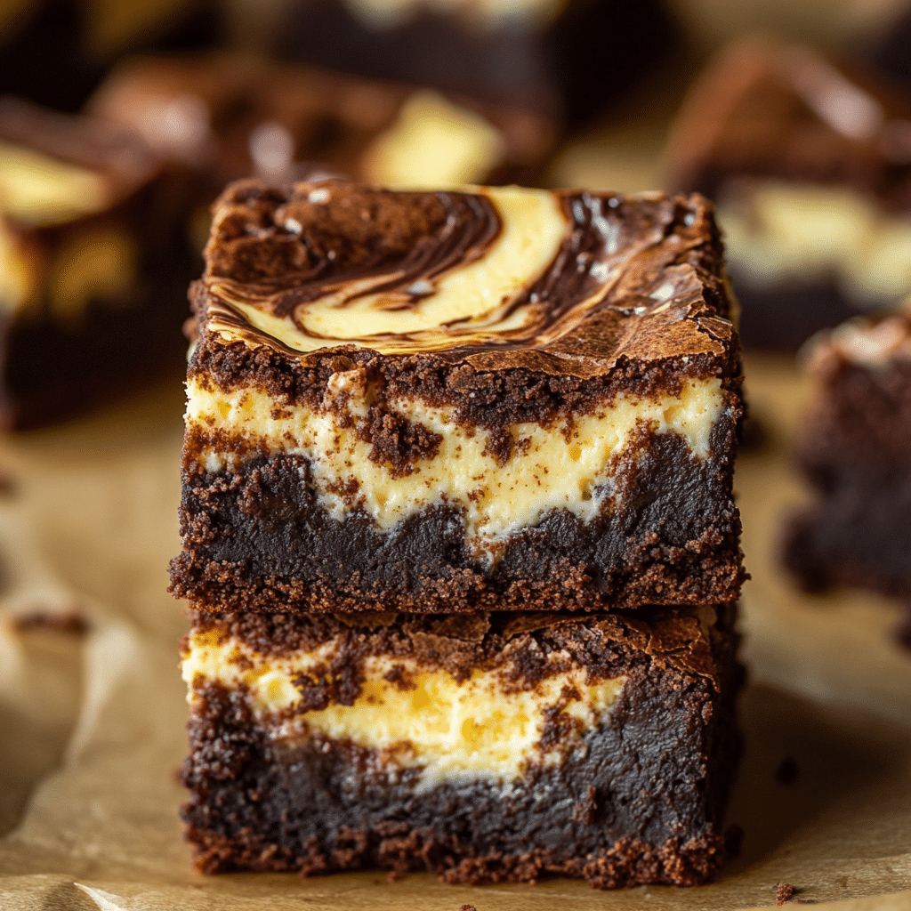 Cheesecake Brownies
