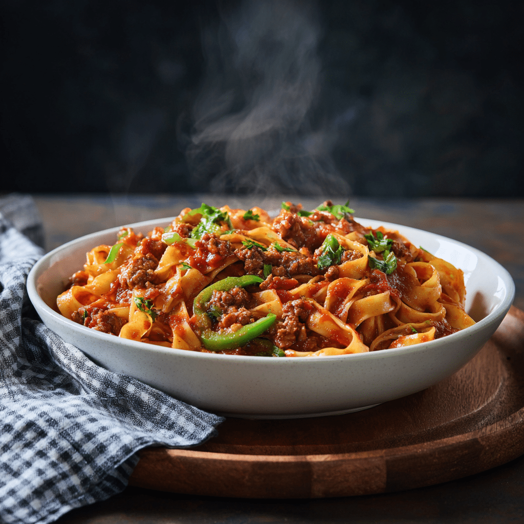 Italian Drunken Noodles