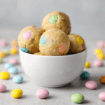 No-Bake Mini Egg Cookie Dough Balls