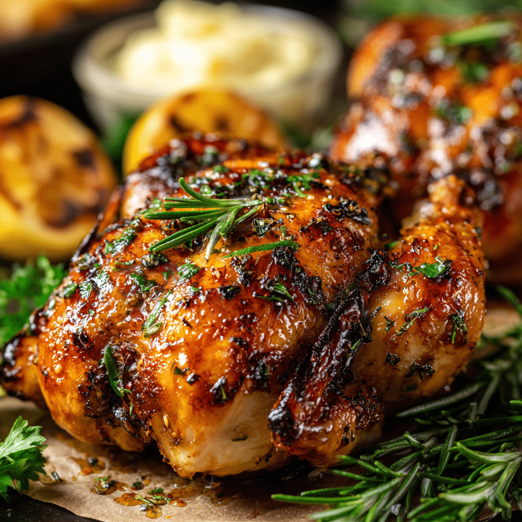 Roasted Cornish Hens in Oven