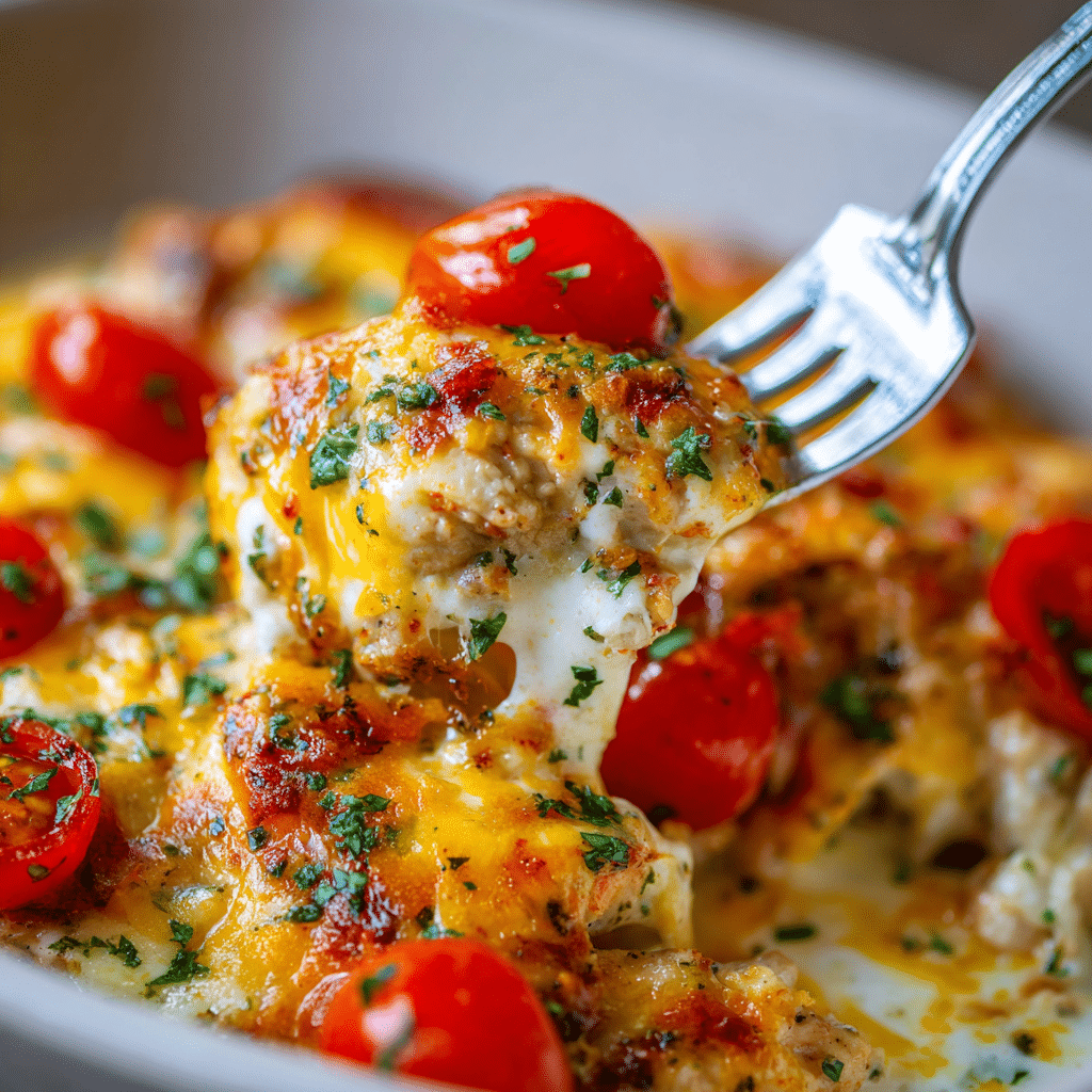 Cheesy Taco Chicken Casserole