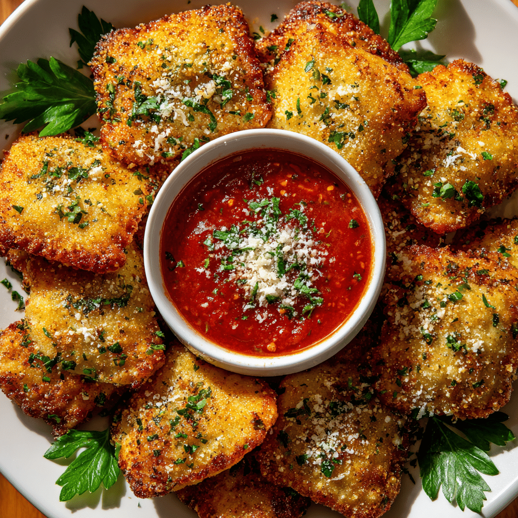 Crispy Pan Fried Ravioli Recipe