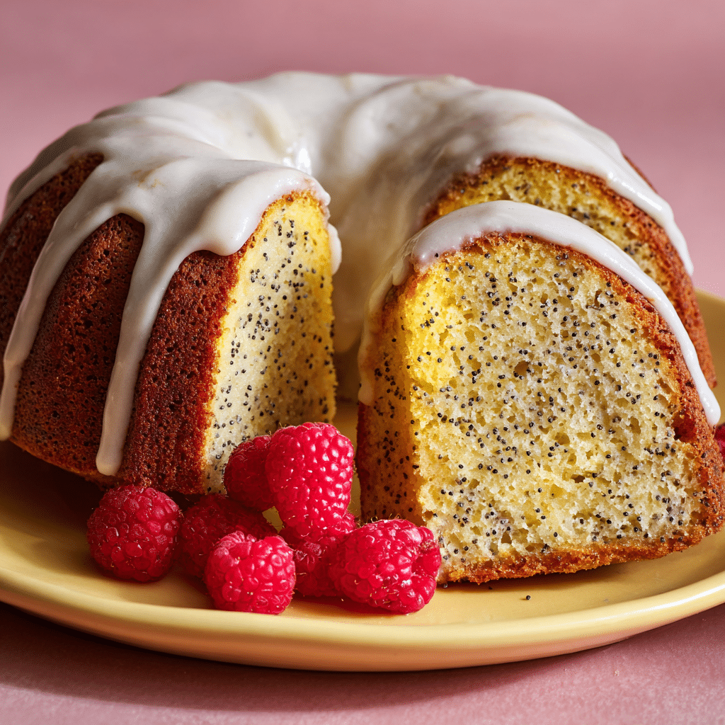 Lemon Poppy Seed Bundt Cake