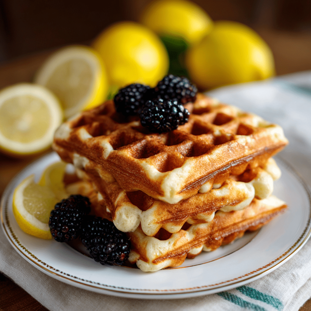 Homemade Belgian Waffles