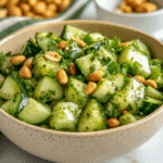 Cucumber Peanut Salad