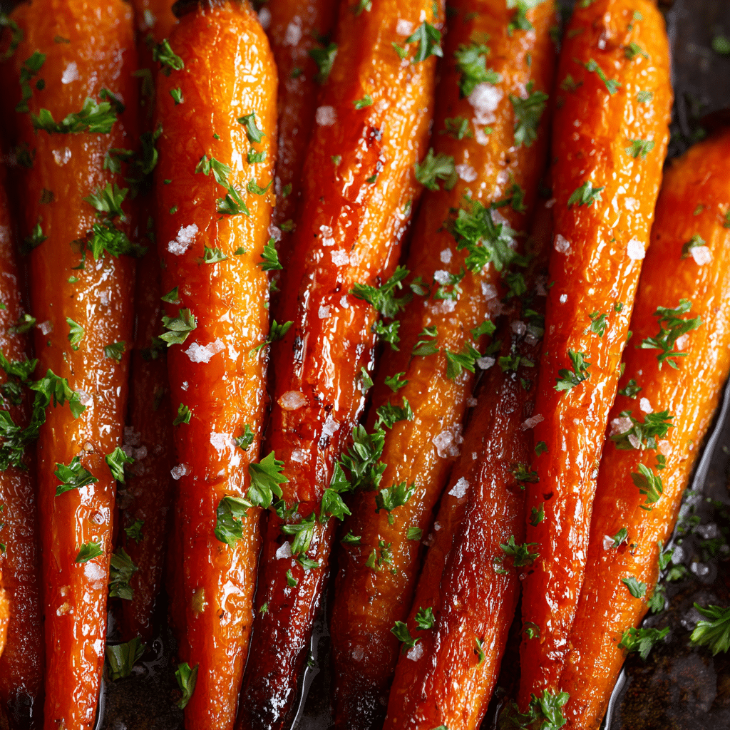 Balsamic Roasted Baby Carrots