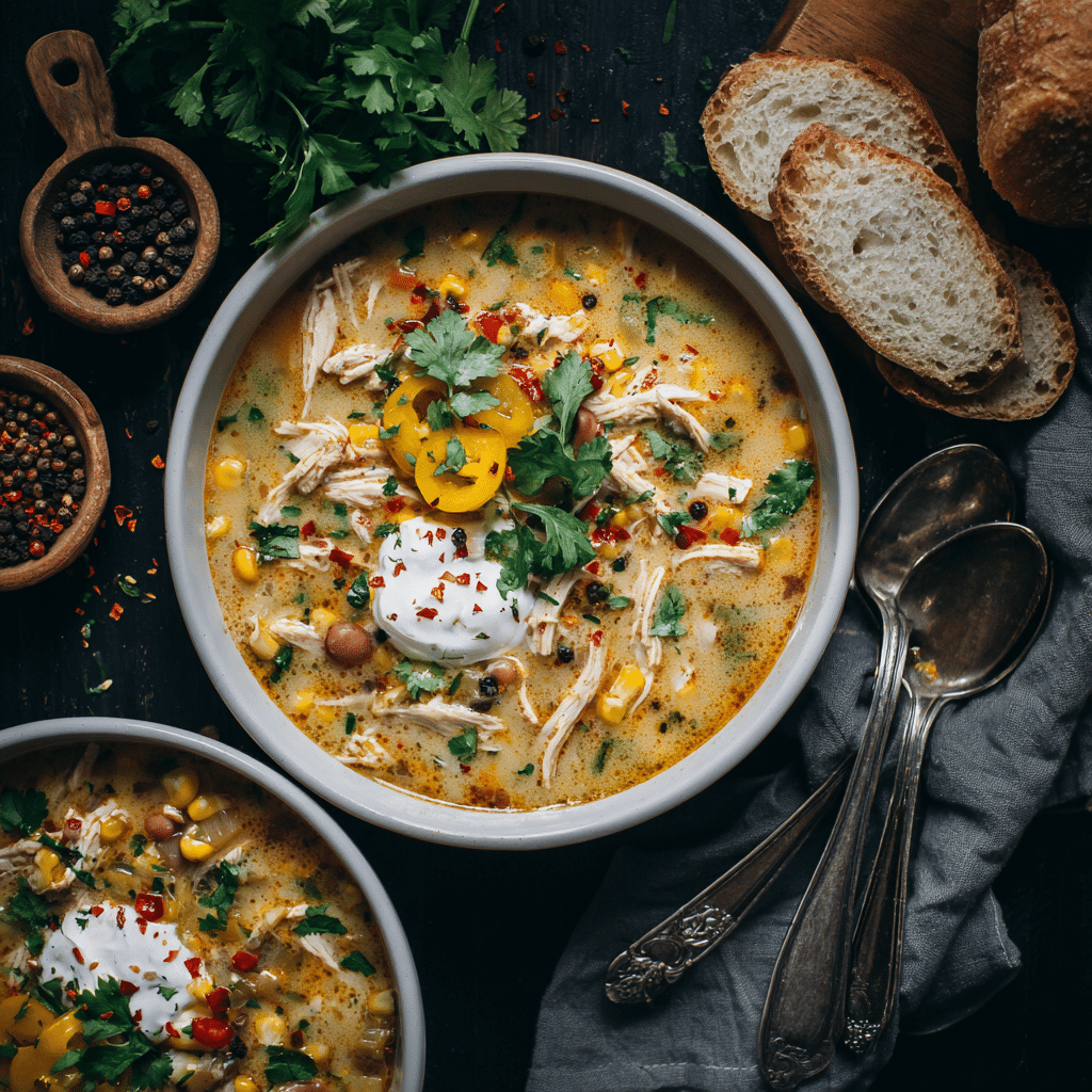 White Chicken Chili Recipe A Classic Fall Soup