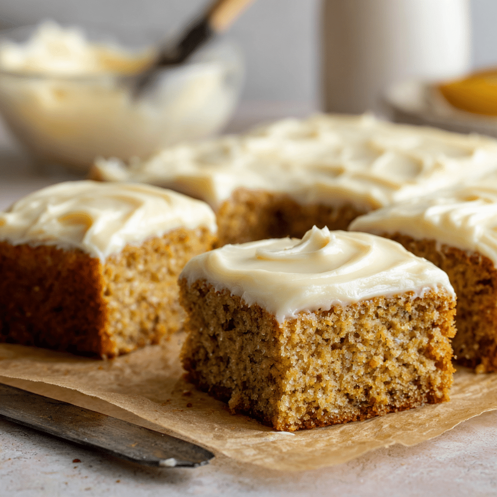 Banana Bars with Brown Butter Frosting