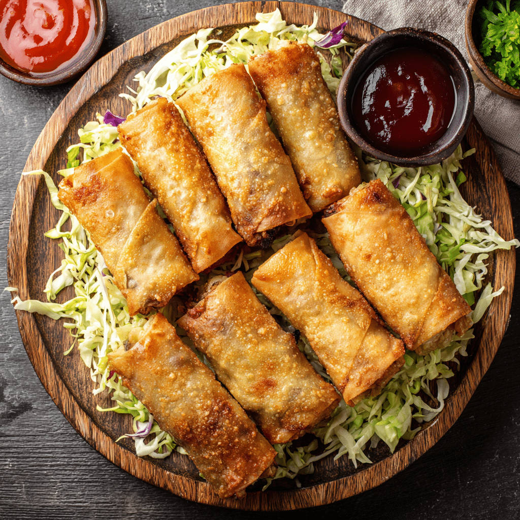 Air Fryer Vegetable Spring Rolls