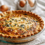 Spinach and Feta Quiche