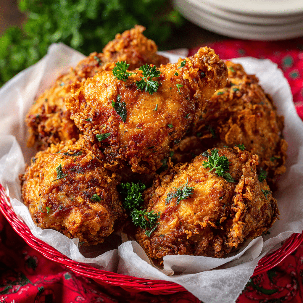 Buttermilk Oven Fried Chicken