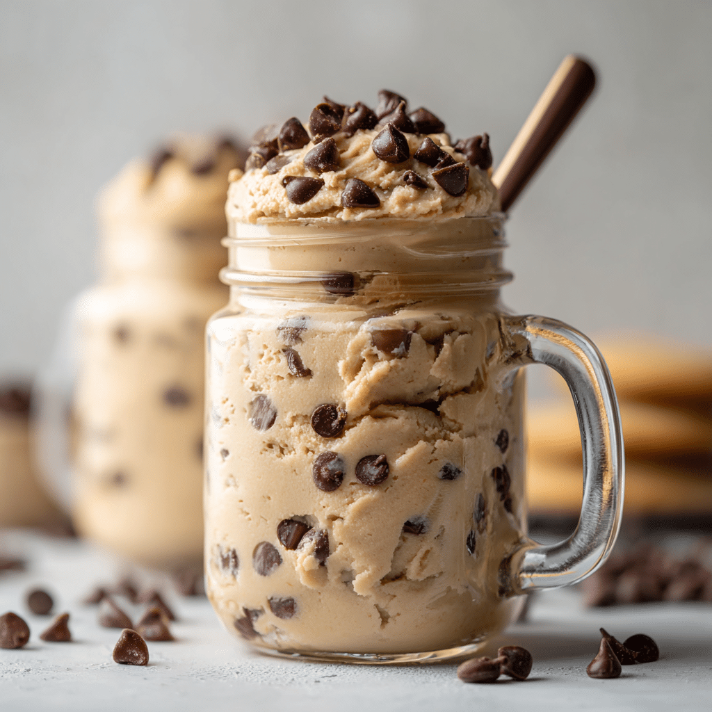 Raw and Vegan Chickpea Cookie Dough