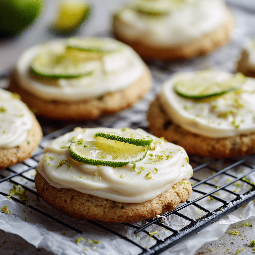 Coconut Lime Swig Cookies