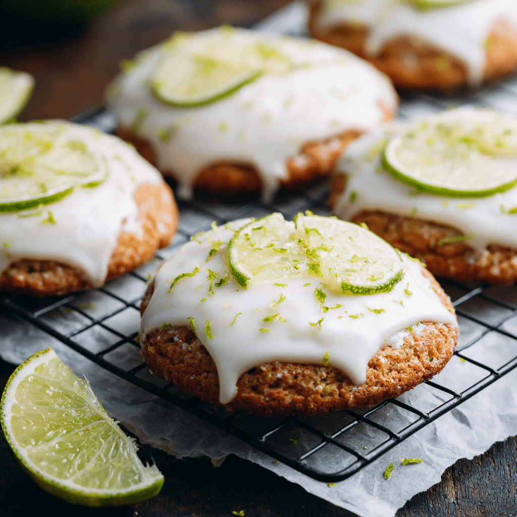 Coconut Lime Swig Cookies