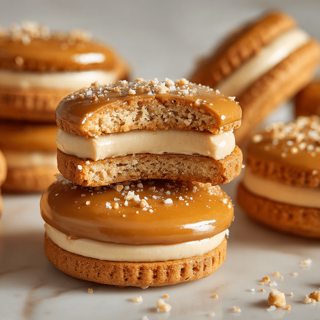 Baklava Cream Sandwich Cookies