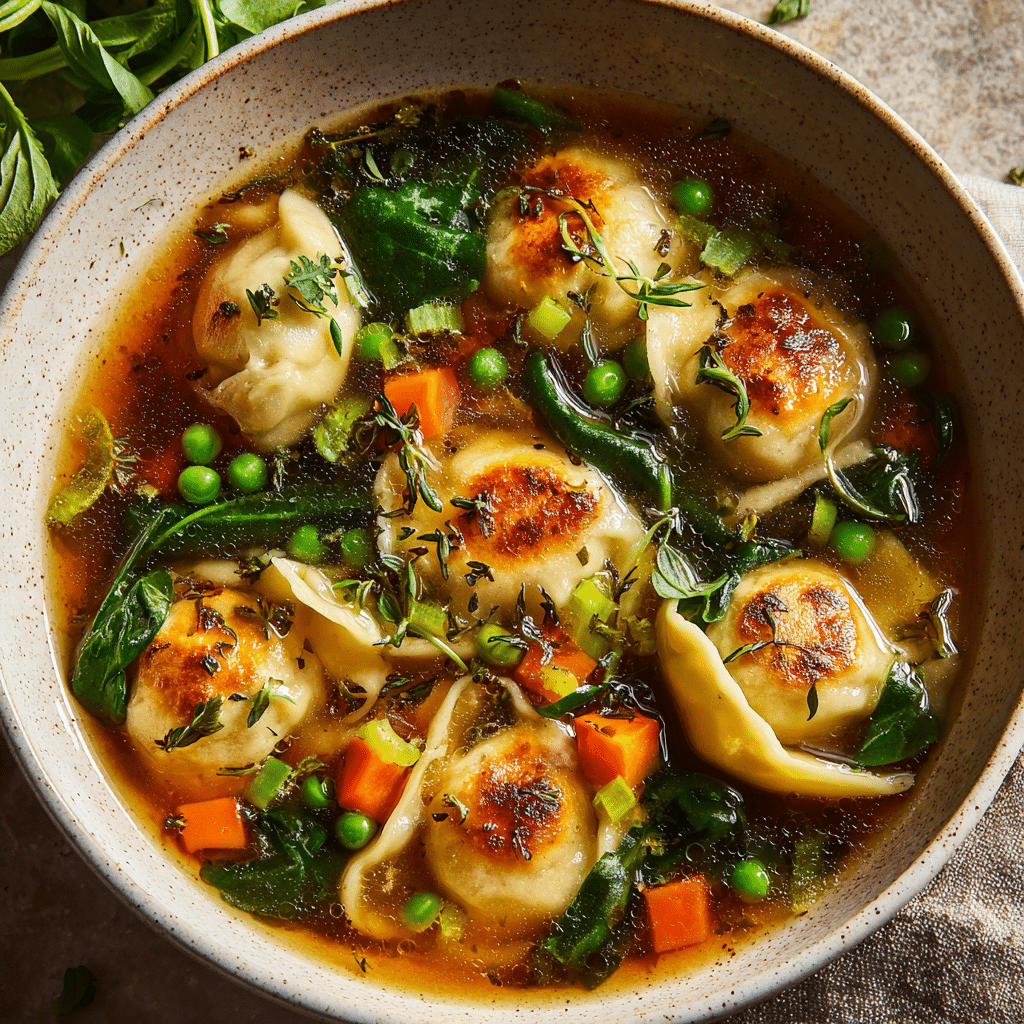 Potsticker Soup