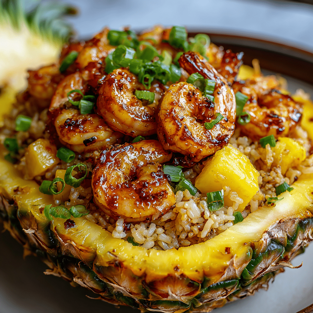 Pineapple Shrimp Luau