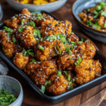 Spicy Sesame Cauliflower Wings