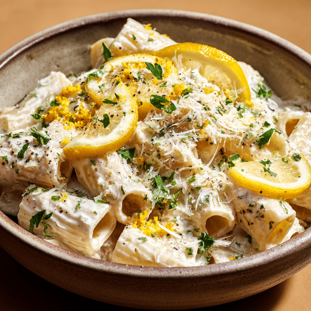 Easy Creamy Lemon Pasta