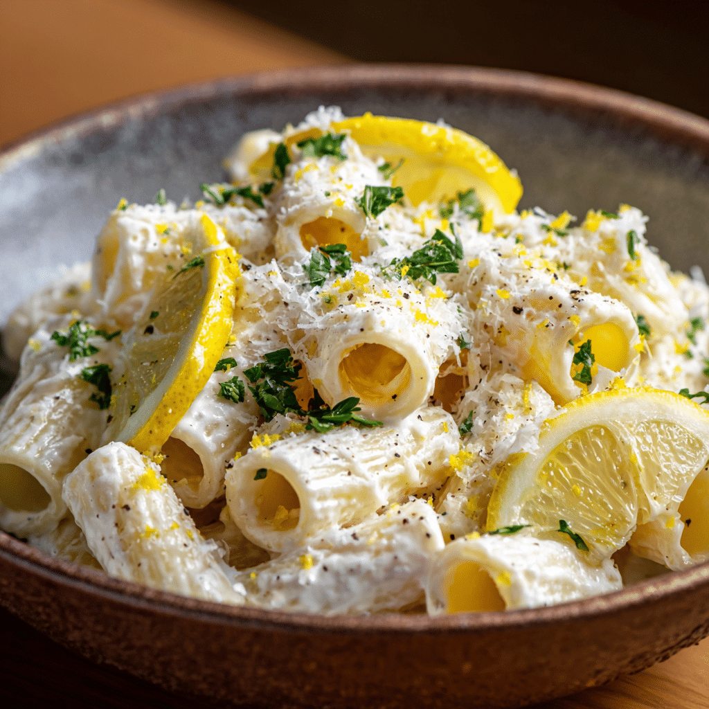 Easy Creamy Lemon Pasta