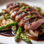 Perfectly Seared Duck Breast with Cipollini Onions