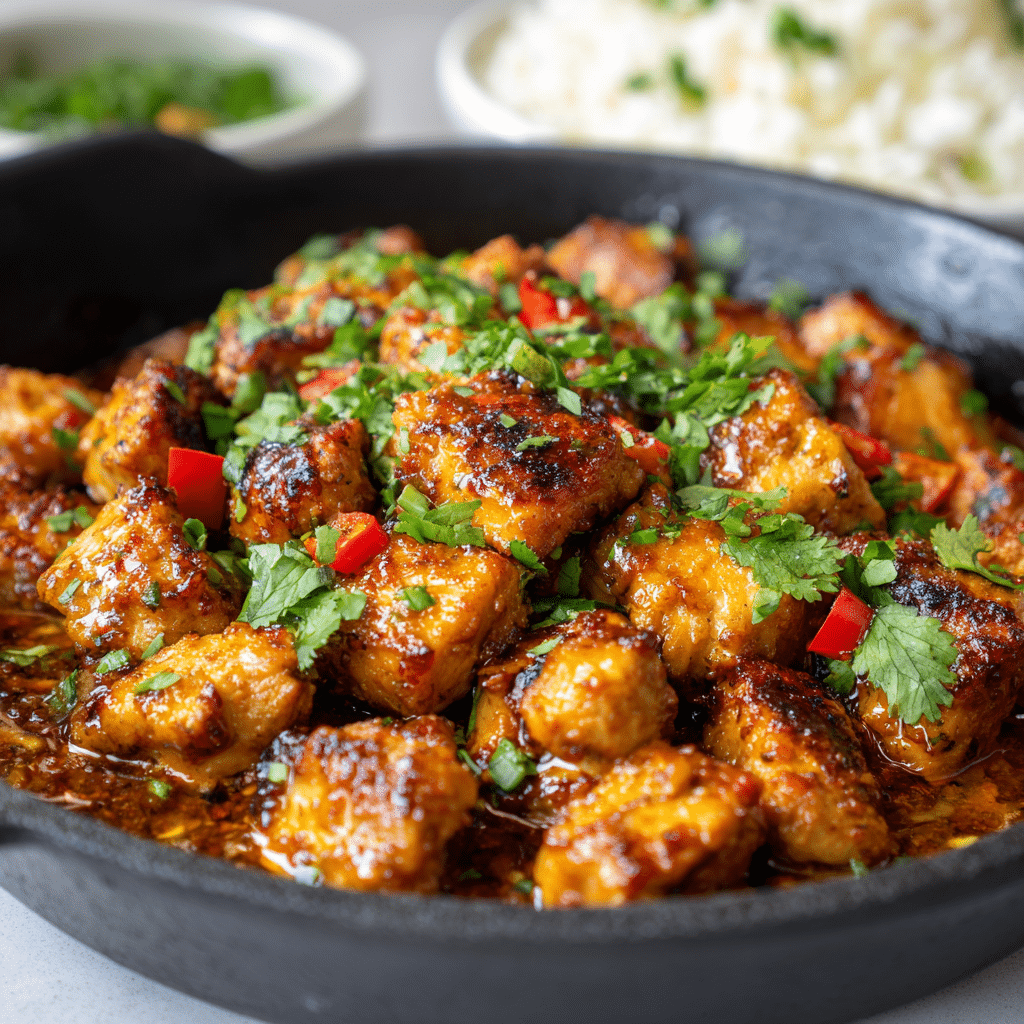 Spicy Brazilian Coconut Chicken