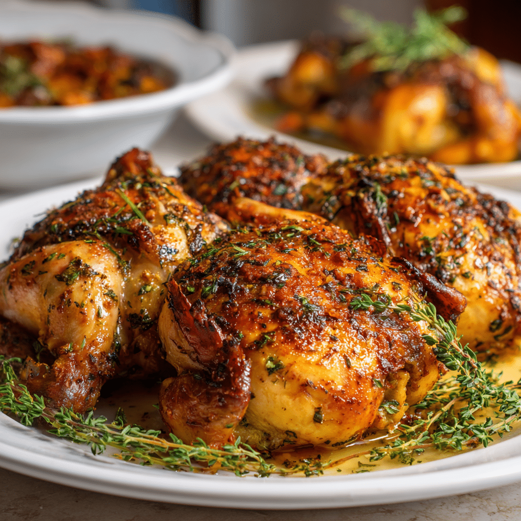 Stuffed Cornish Game Hens