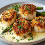 Panko Crusted Sea Scallops