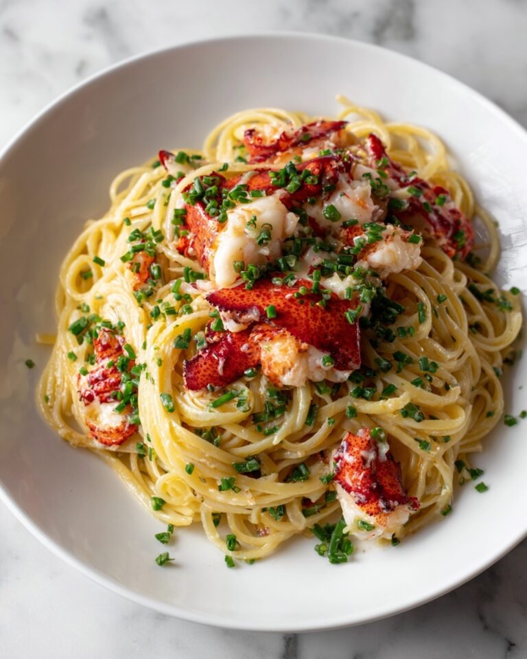 Lobster Pasta with Cream Sauce Recipe