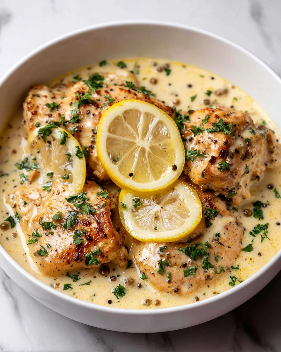 Crock-Pot Lemon Garlic Butter Chicken Recipe - Recipe Image