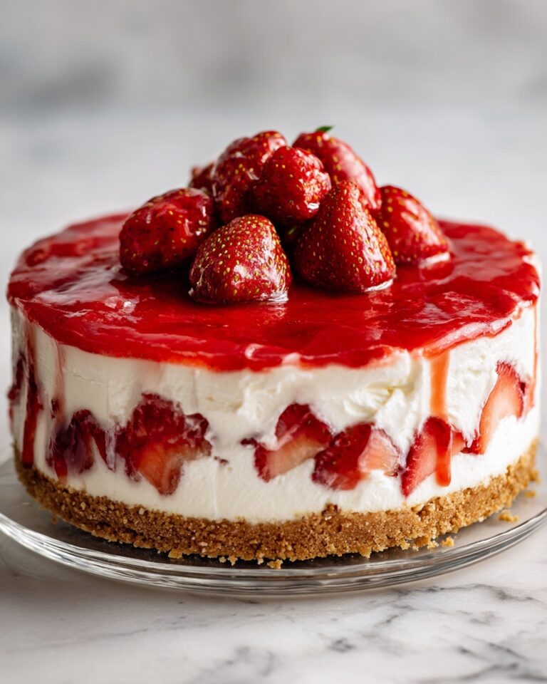Strawberry Swirl Cheesecake Recipe