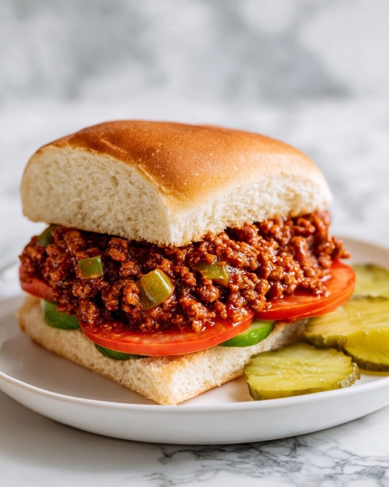 Sweet and Tangy Homemade Sloppy Joes Recipe