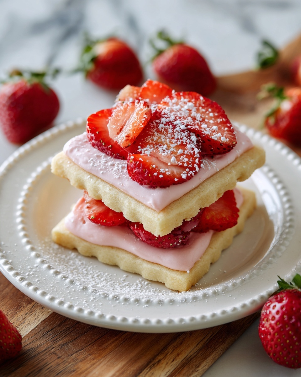 Strawberry Pop Tart Cookies: An Incredible 7-Step Recipe - Recipe Image