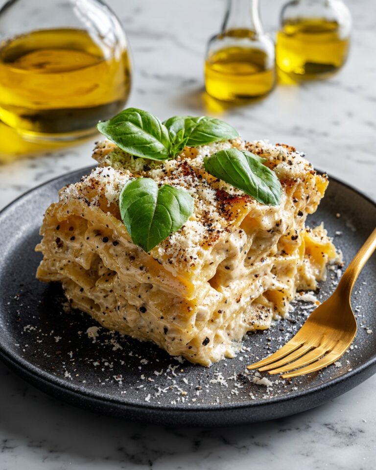 Lemon Basil Zucchini Pasta Alfredo Recipe