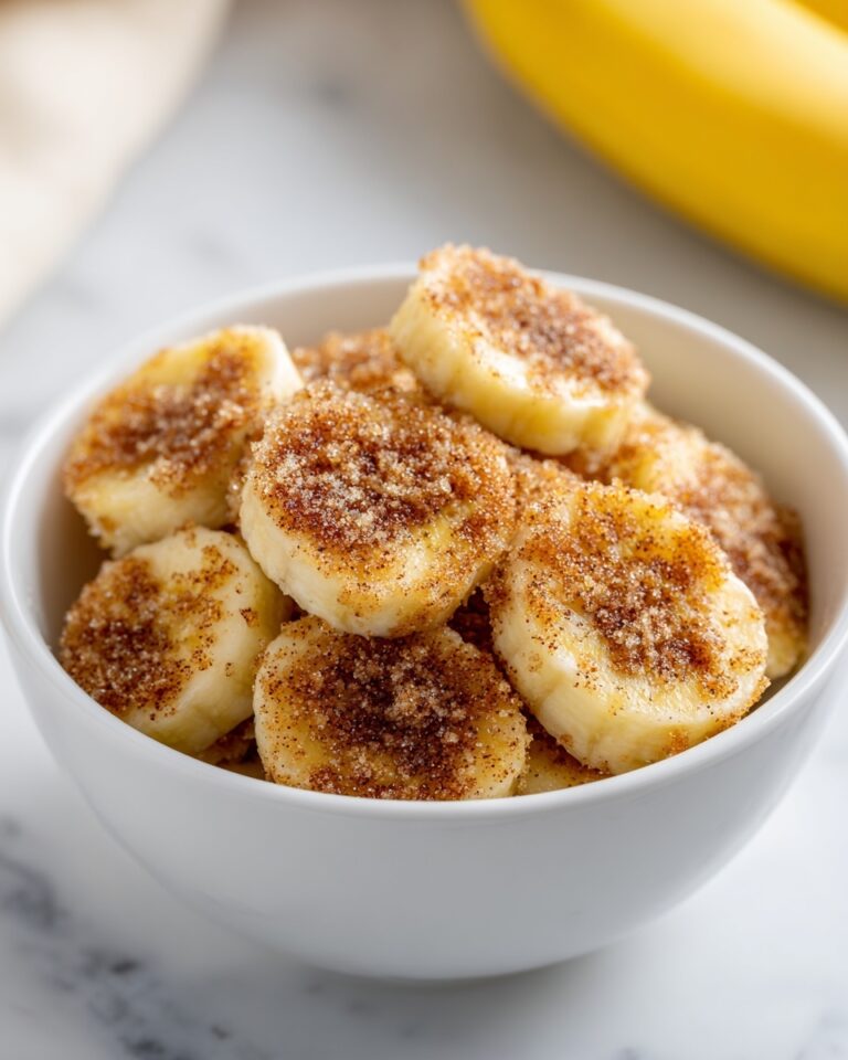 Cinnamon-Sugar Air Fryer Banana Chips Recipe