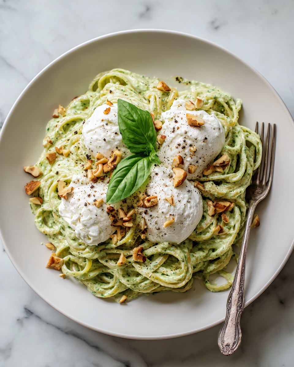 Creamy Pesto Pasta Sauce Recipe - Recipe Image