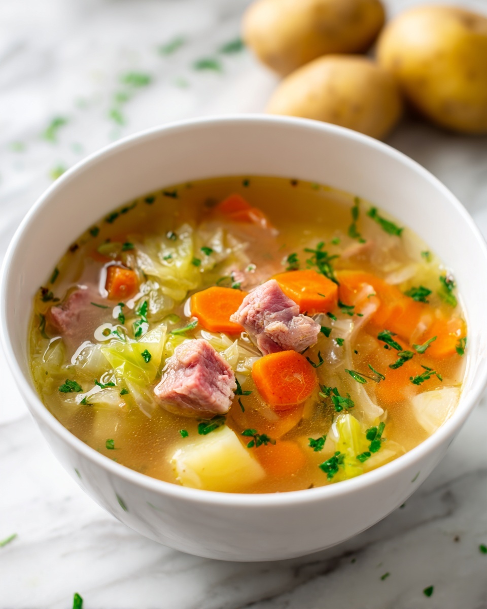 Corned Beef and Cabbage Soup Recipe - Recipe Image