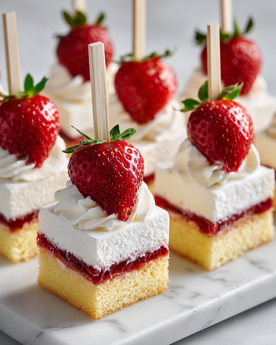 Strawberry Shortcake Kabobs Recipe - Recipe Image